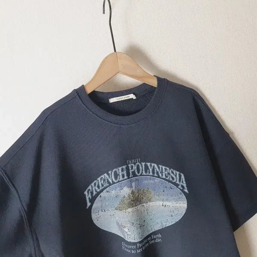 [SOLD OUT] (새) 프린팅 반팔 맨투맨