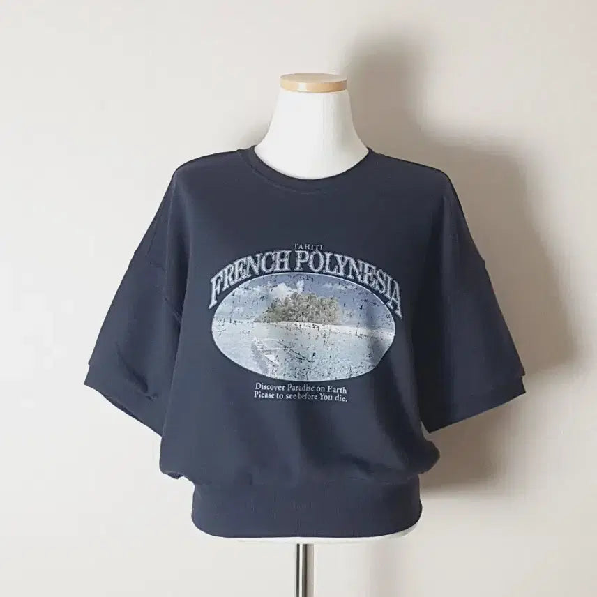 [SOLD OUT] (새) 프린팅 반팔 맨투맨
