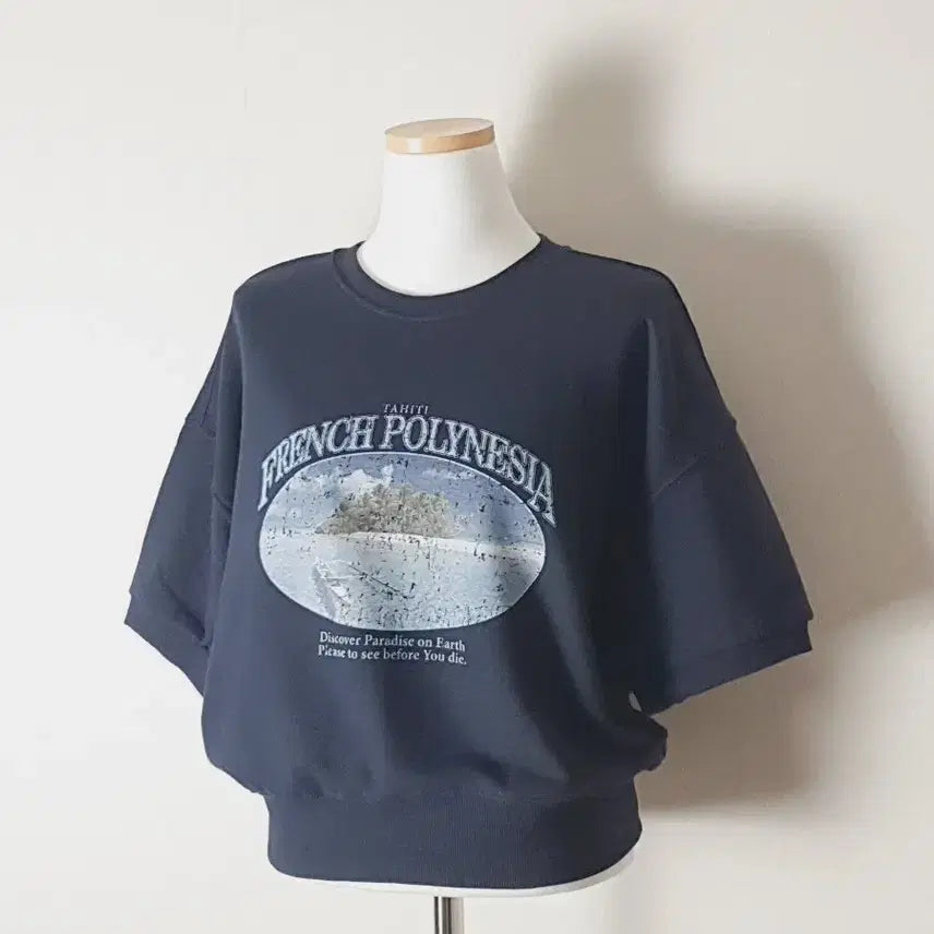 [SOLD OUT] (새) 프린팅 반팔 맨투맨