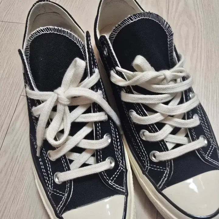 [BUNJANG] Converse Chuck 70 Classic Black Sneakers / [260]컨버스 척 70 클래식 블랙 162058C