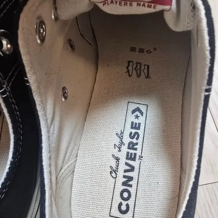 [BUNJANG] Converse Chuck 70 Classic Black Sneakers / [260]컨버스 척 70 클래식 블랙 162058C