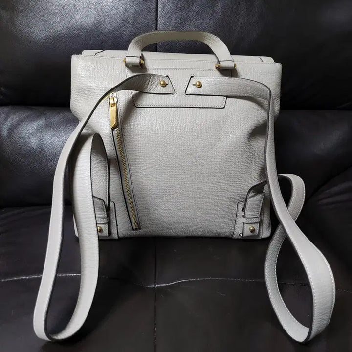 [BUNJANG] Castelbajac Victua Leather Backpack / 까스텔바작 빅투아 가죽 백팩