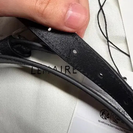 [BUNJANG] Lemaire Western Belt [85] / 르메르 웨스턴 벨트 블랙 [85]