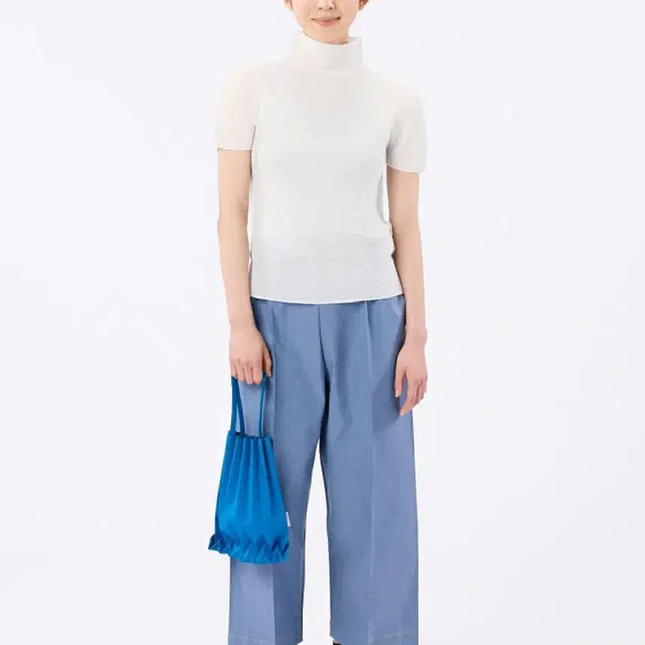 [BUNJANG] Issey Miyake me Trunk Pleats Bag Black Mini / 이세이미야케 me 트렁크 플리츠백 블랙 미니사이즈