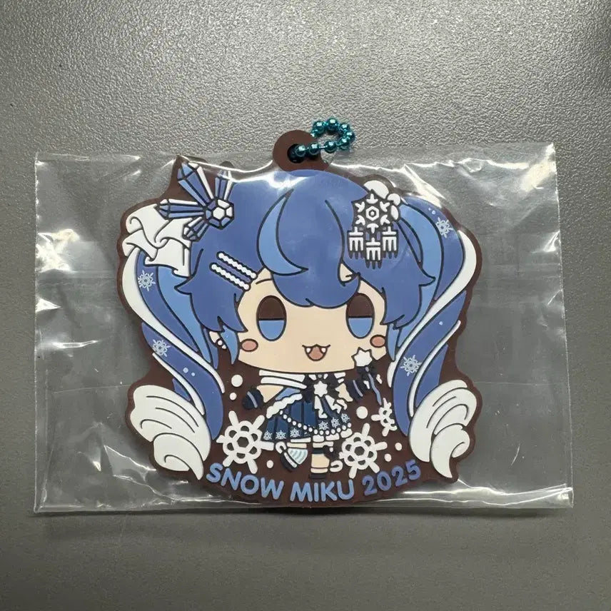 [BUNJANG] 2026 Snow Miku Rubber Key Holder / 2026스노우미쿠 쿠지 R상 러버 키홀더