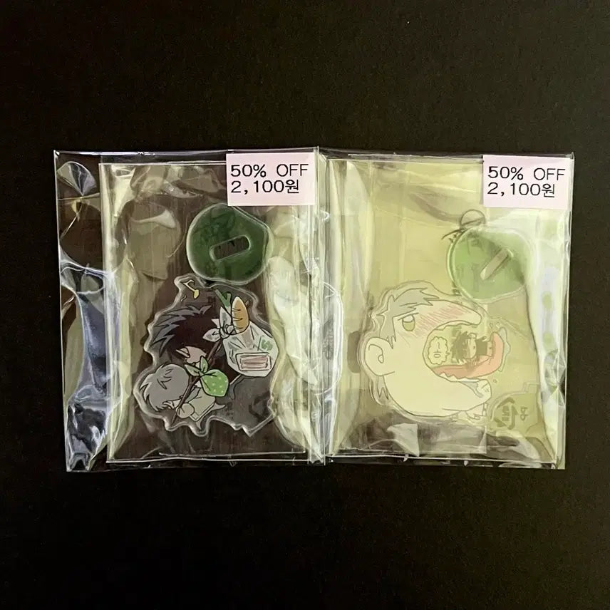 [BUNJANG] Jaemi Shop Jukgwan Wooyeol Sungah Acrylic Standee / 재이미샵 죽이는관계 죽관 우열 성아 미니 아크릴 스탠드 굿즈