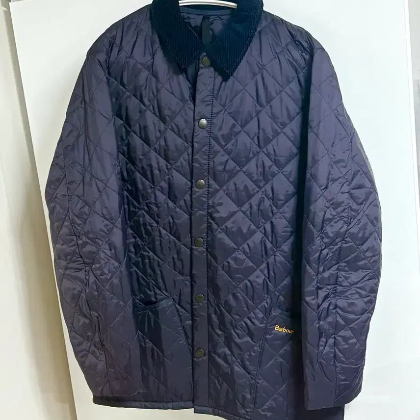 [BUNJANG] Barbour Liddesdale Quilted Jacket Navy XL / 바버 리데스데일 퀼팅 자켓 네이비 XL