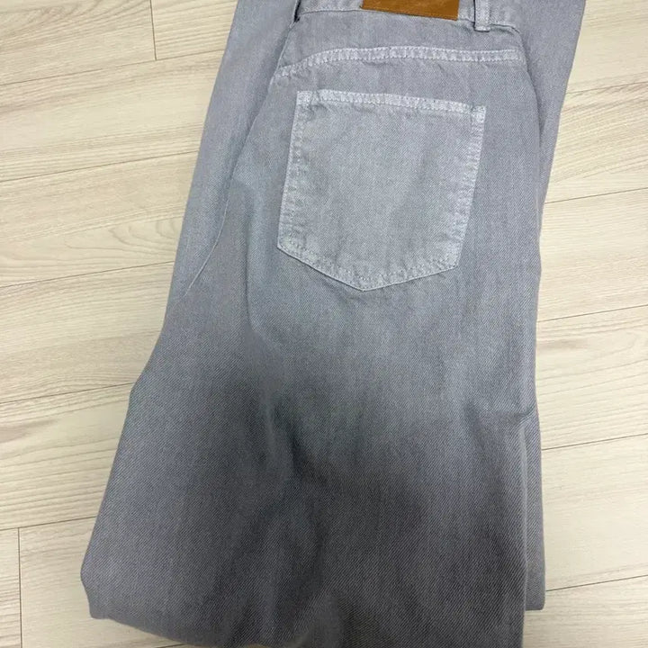 [BUNJANG] The Lil Gray Wide Denim S Jeans / 더릴 gray wide denim S 그레이 와이드 데님