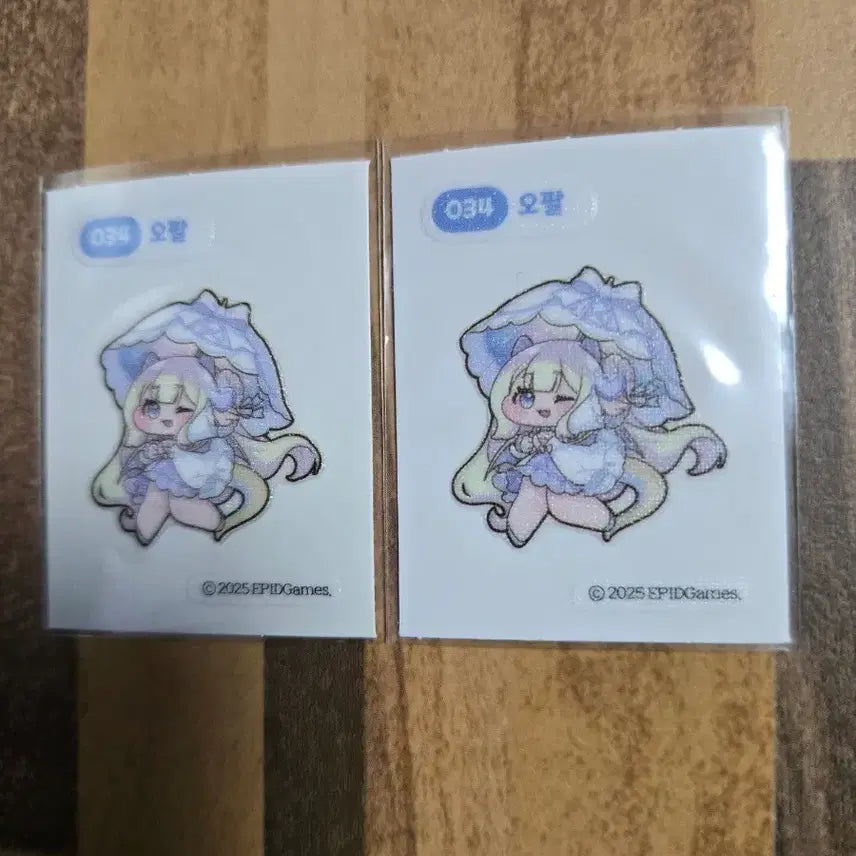 [BUNJANG] Trickcol Sticker Seal 34 Opal / 트릭컬 띠부씰 34 오팔