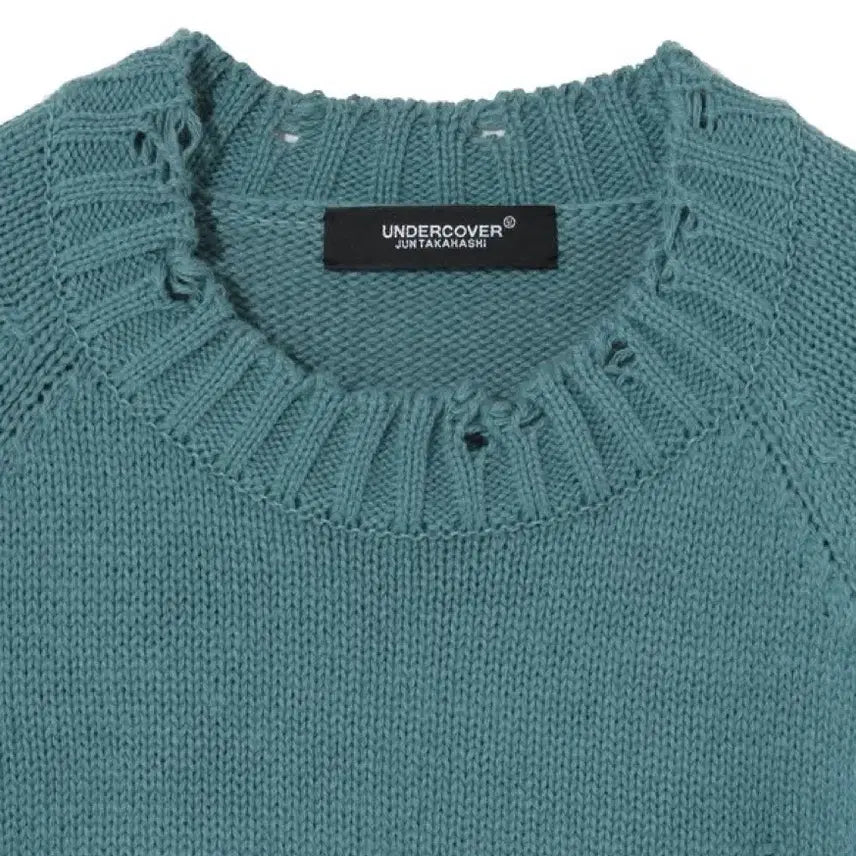 [BUNJANG] Undercover Knit Gray Green Sweater / 언더커버 니트 그레이 그린 3
