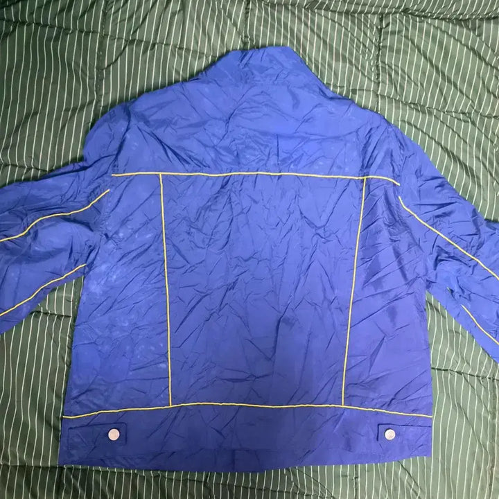 [BUNJANG] Kanghyuk Airbag Blue Trucker Jacket / [L] 강혁 에어백 블루 트러커 자켓 (빅뱅 탑 착용)