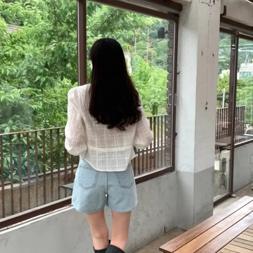 [BUNJANG] 웨어웨더 데님쇼츠 / 웨어웨더 데님쇼츠