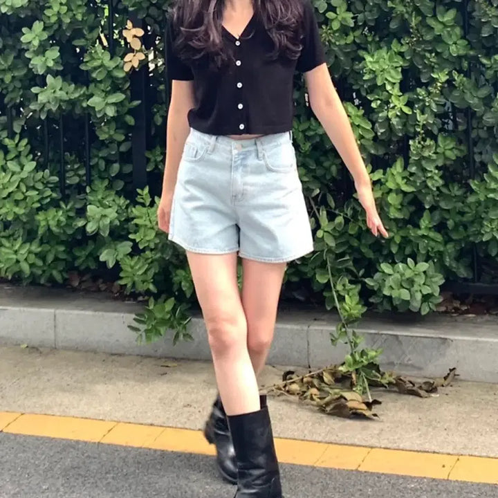 [BUNJANG] 웨어웨더 데님쇼츠 / 웨어웨더 데님쇼츠