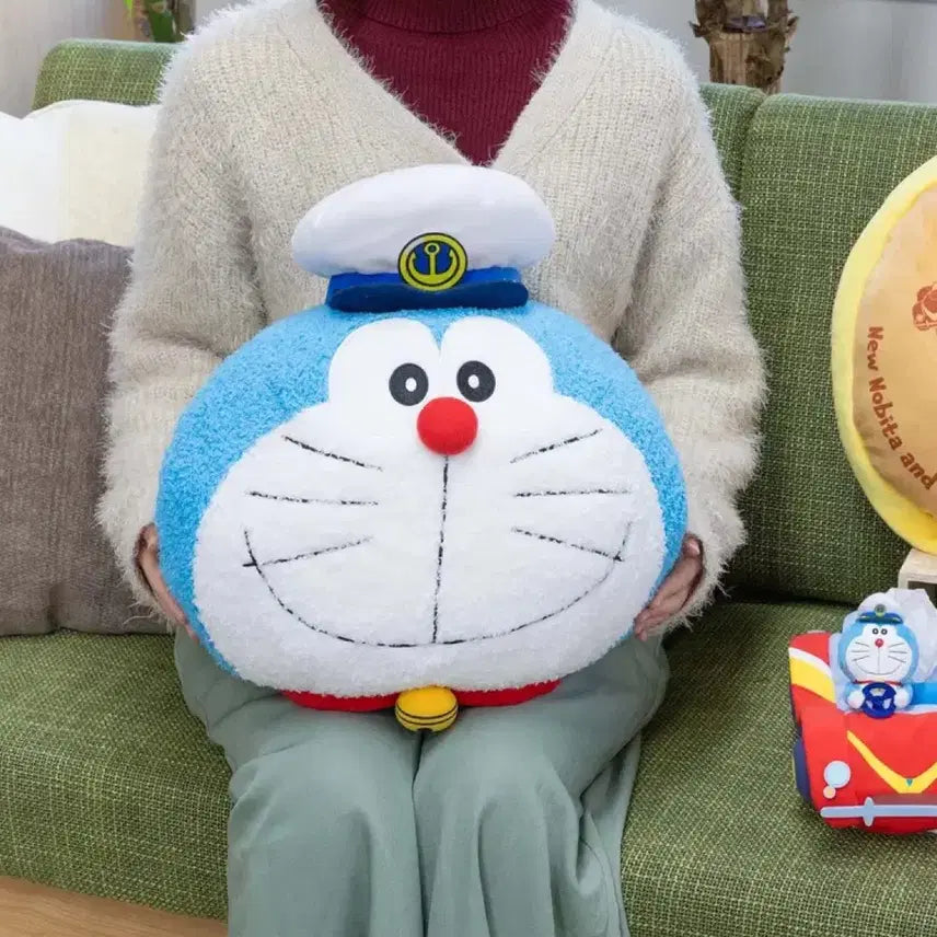 [BUNJANG] Doraemon Manmaru Face Big Plush Doll / 도라에몽 극장판 만마루 페이스 BIG 봉제인형