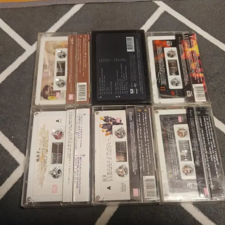 [BUNJANG] H.O.T. Moon Hee-jun Cassette Tape Bundle Set / H.O.T , 문희춘 카세트테이프 6개