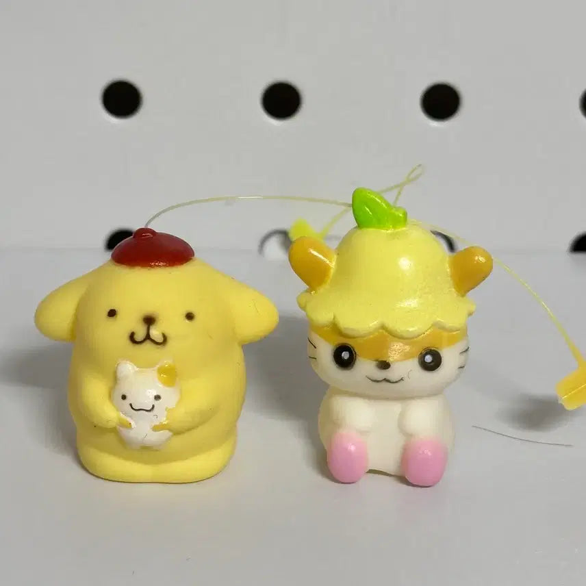 [BUNJANG] Sanrio Pom Pom Purin Finger Puppet Keyring Set / 폼폼푸린 손가락인형 키링 2종세트