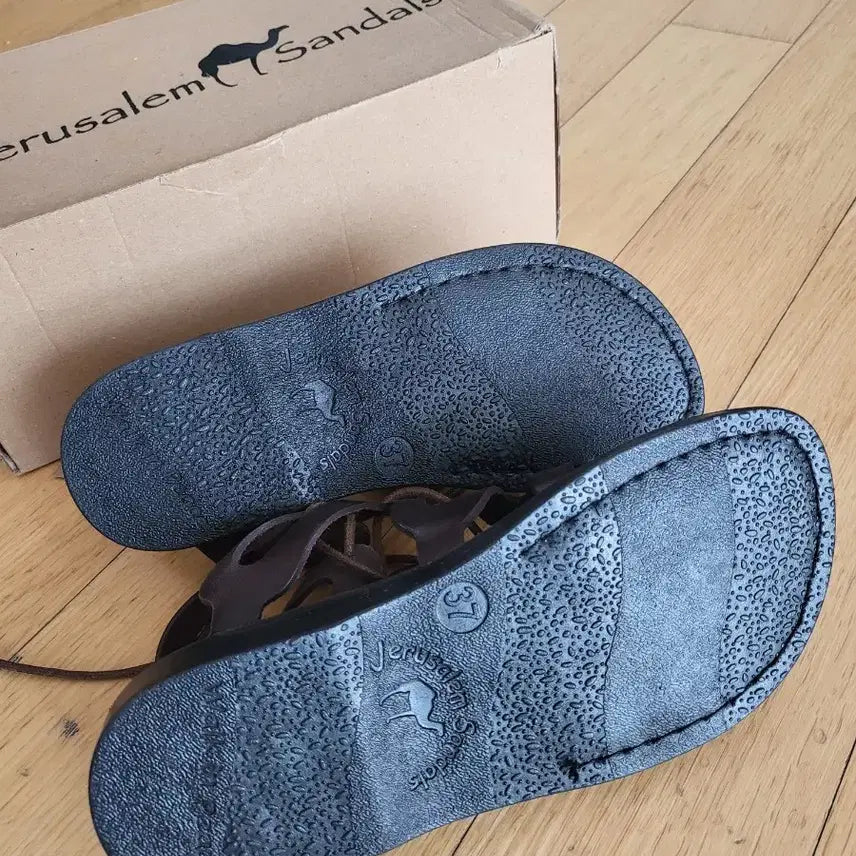[BUNJANG] Jerusalem Sandals Leather Sandals / 예루살렘 샌들 가죽 샌들 새상품
