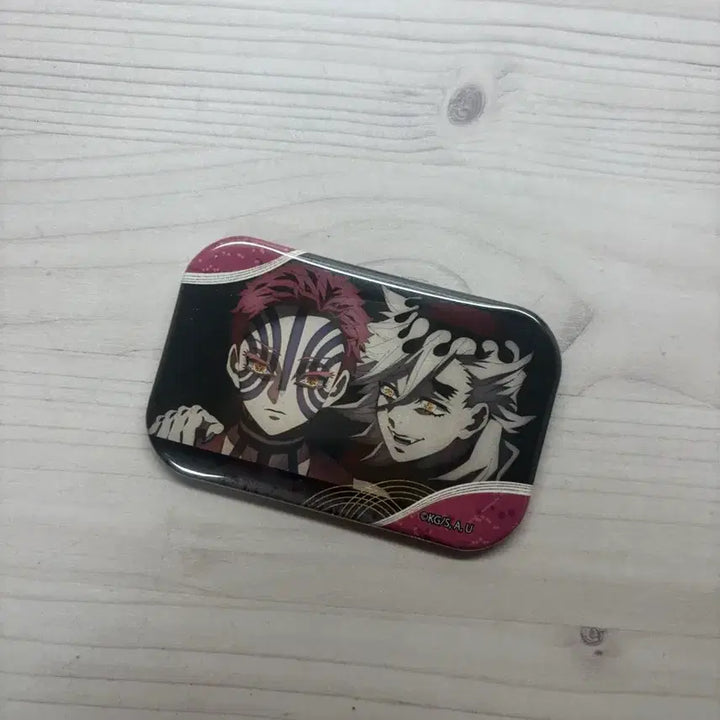 [BUNJANG] Demon Slayer Doma Akaza Can Badge Set / 귀멸의칼날 도우마 아카자 캔뱃지