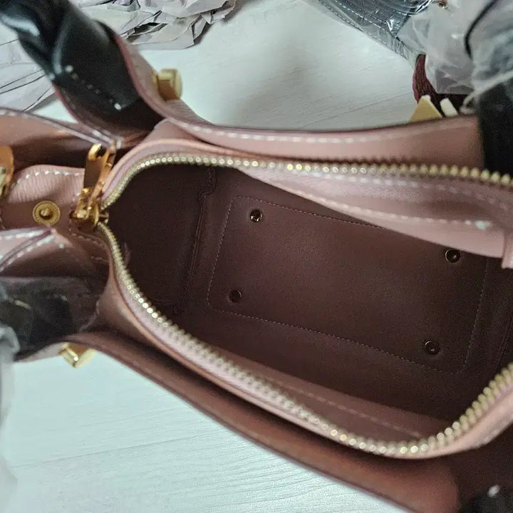 [BUNJANG] Tote &amp; Cross Bag Rose Pink / (새상품) 토트&amp;크로스백 로즈핑크
