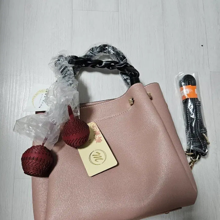 [BUNJANG] Tote &amp; Cross Bag Rose Pink / (새상품) 토트&amp;크로스백 로즈핑크