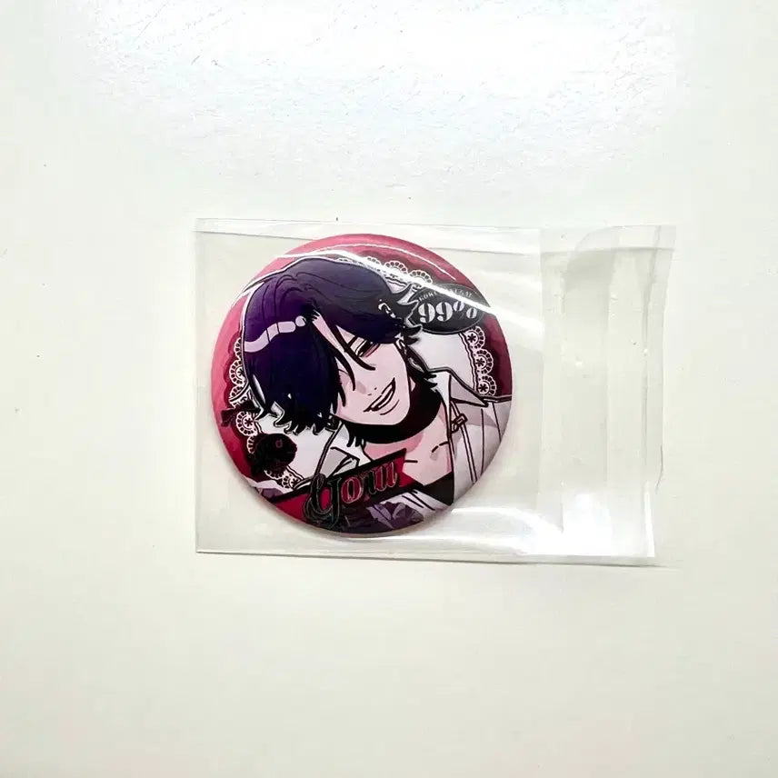 [BUNJANG] Gokurakuga Yoru Shanghai Design Can Badge / 극락가 요루 상하이 캔뱃지 (공식x)