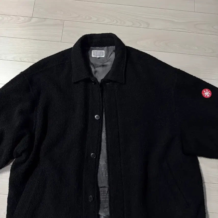 [BUNJANG] Cav Empt Wool Button Collared Jacket / 카브엠트 울 버튼 콜라드 자켓