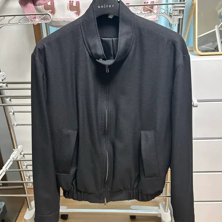 [SOLD OUT] 노이어 오버핏 울 헤링턴 자켓 (50)