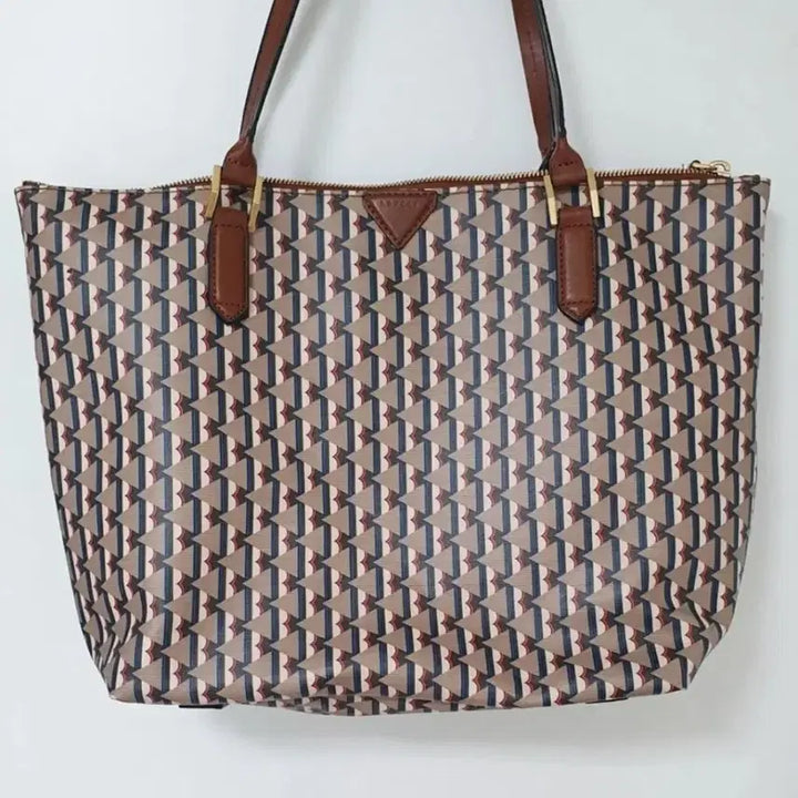 [BUNJANG] Lovecat Tan PVC Shopper Bag / 러브캣 쇼퍼백