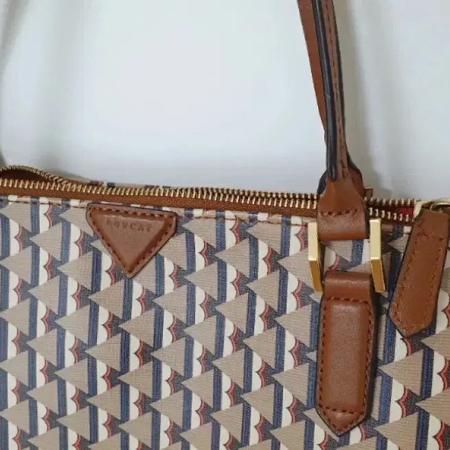 [BUNJANG] Lovecat Tan PVC Shopper Bag / 러브캣 쇼퍼백