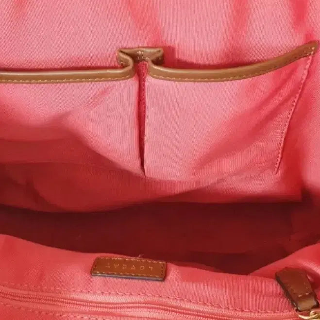 [BUNJANG] Lovecat Tan PVC Shopper Bag / 러브캣 쇼퍼백