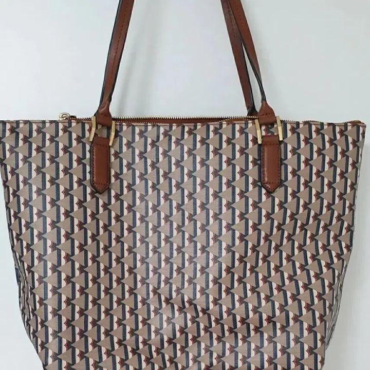 [BUNJANG] Lovecat Tan PVC Shopper Bag / 러브캣 쇼퍼백