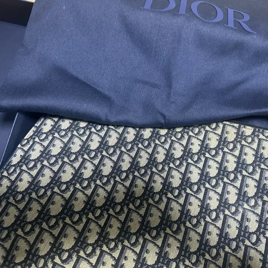 [BUNJANG] Dior Oblique Jacquard A4 Clutch Bag / 디올 오블리크 자카드 클러치백 A4