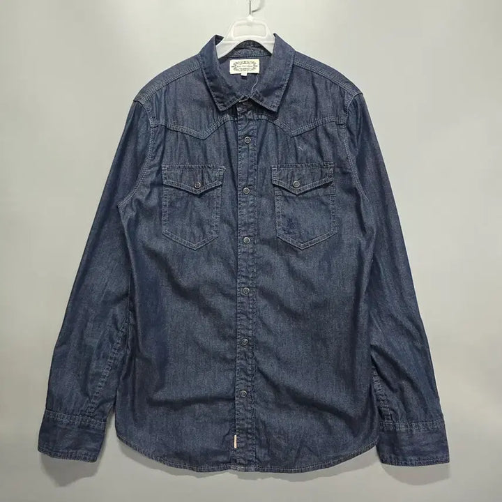 [BUNJANG] BEANPOLE Denim Shirt 95 / 빈폴(BEANPOLE) 데님 청셔츠 95