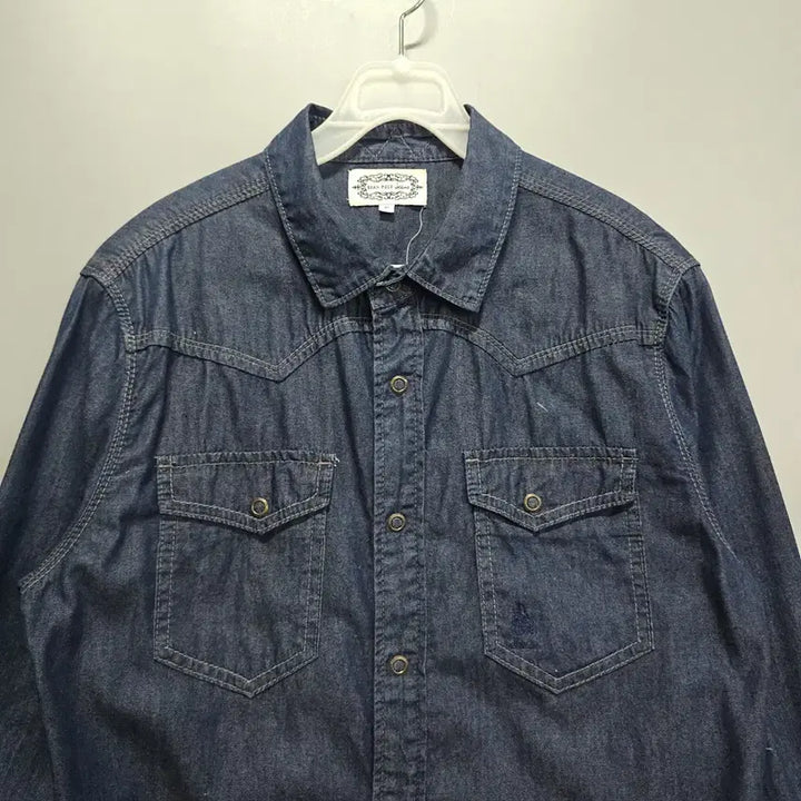 [BUNJANG] BEANPOLE Denim Shirt 95 / 빈폴(BEANPOLE) 데님 청셔츠 95