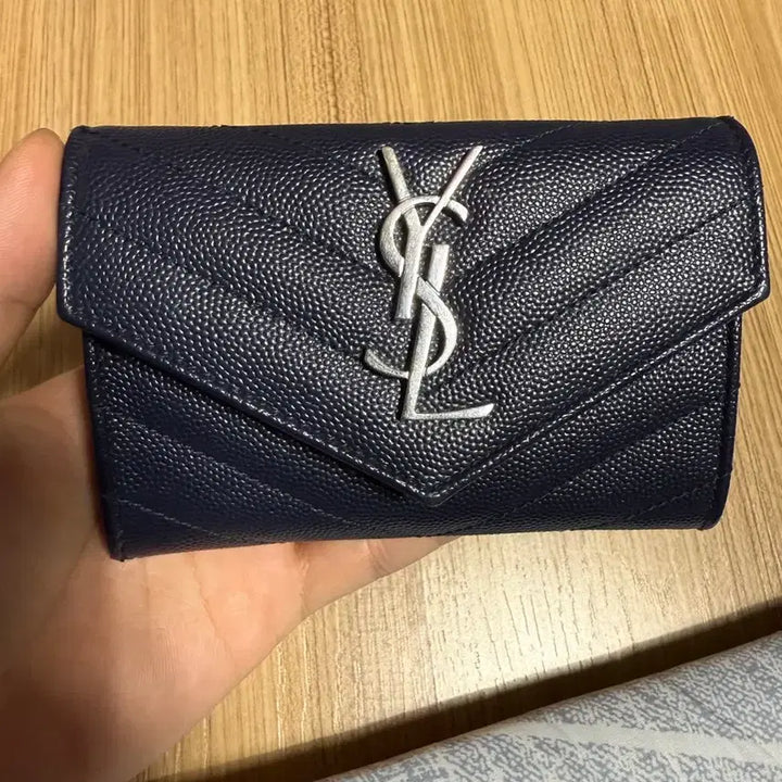 [BUNJANG] Saint Laurent Envelope Monogram Card Wallet / 생로랑 엔벨로프 모노그램 카드지갑