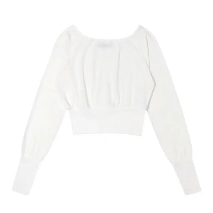 [BUNJANG] Bohemian Seoul Essential Boat Neck Long Sleeve Shirt / 보헤미안서울 에센셜 보트넥 롱슬리브 F 아이보리