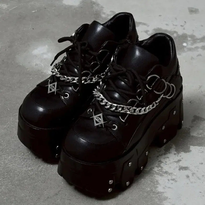 [BUNJANG] Reflem Platform Sneakers / 레플렘 통굽 운동화 현물