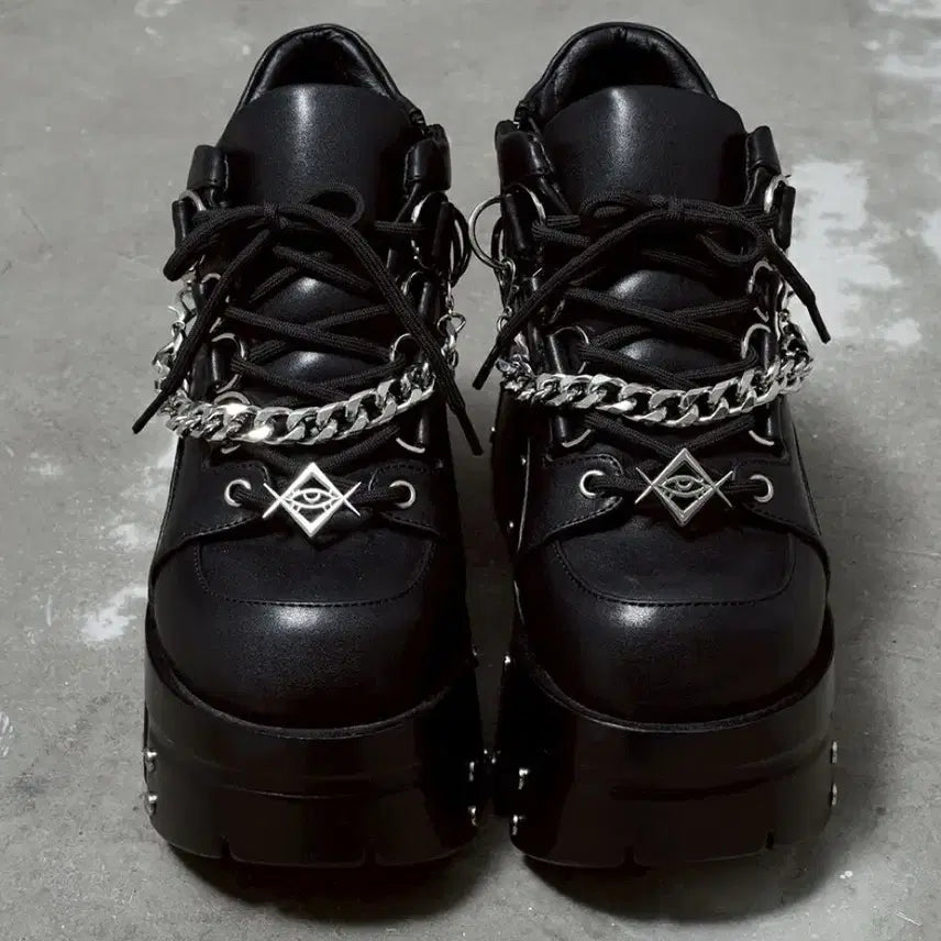 [BUNJANG] Reflem Platform Sneakers / 레플렘 통굽 운동화 현물