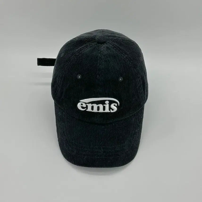 [BUNJANG] Emis Corduroy Black Ball Cap / [F] emis 이미스 코듀로이 블랙 볼캡 모자