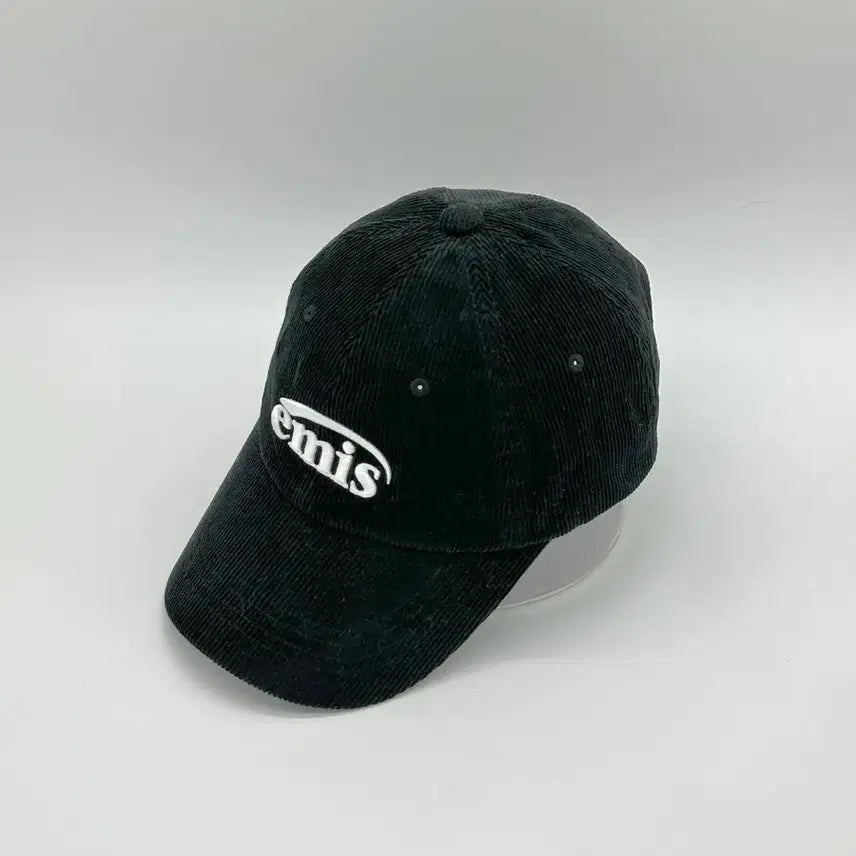 [BUNJANG] Emis Corduroy Black Ball Cap / [F] emis 이미스 코듀로이 블랙 볼캡 모자