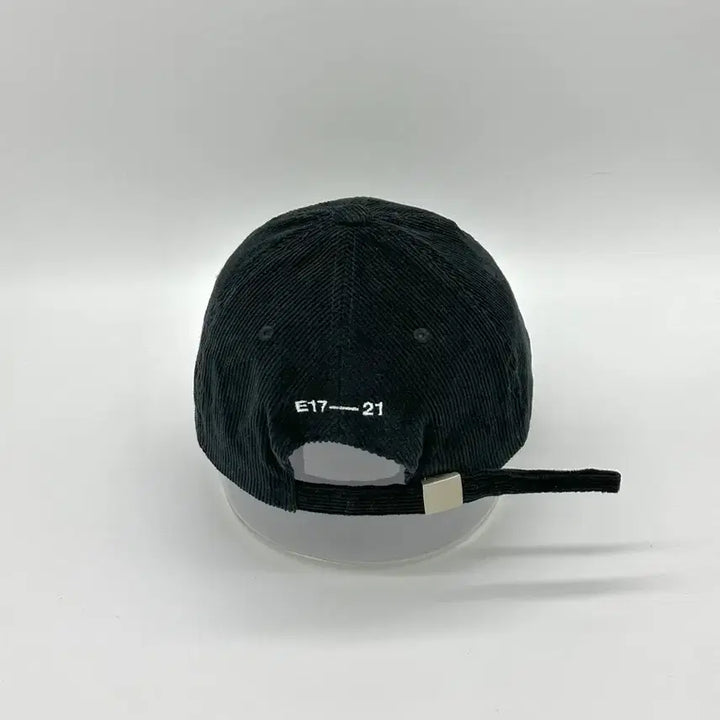[BUNJANG] Emis Corduroy Black Ball Cap / [F] emis 이미스 코듀로이 블랙 볼캡 모자