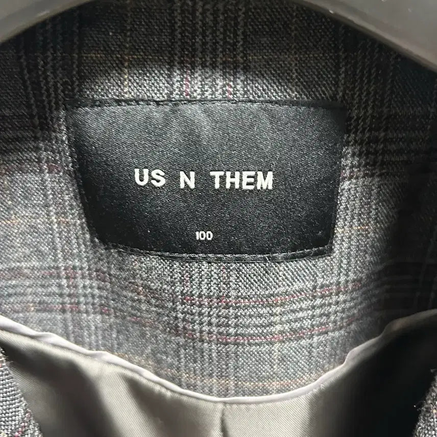 [SOLD OUT] US N THEM 체크정장 셋업 (100,32)