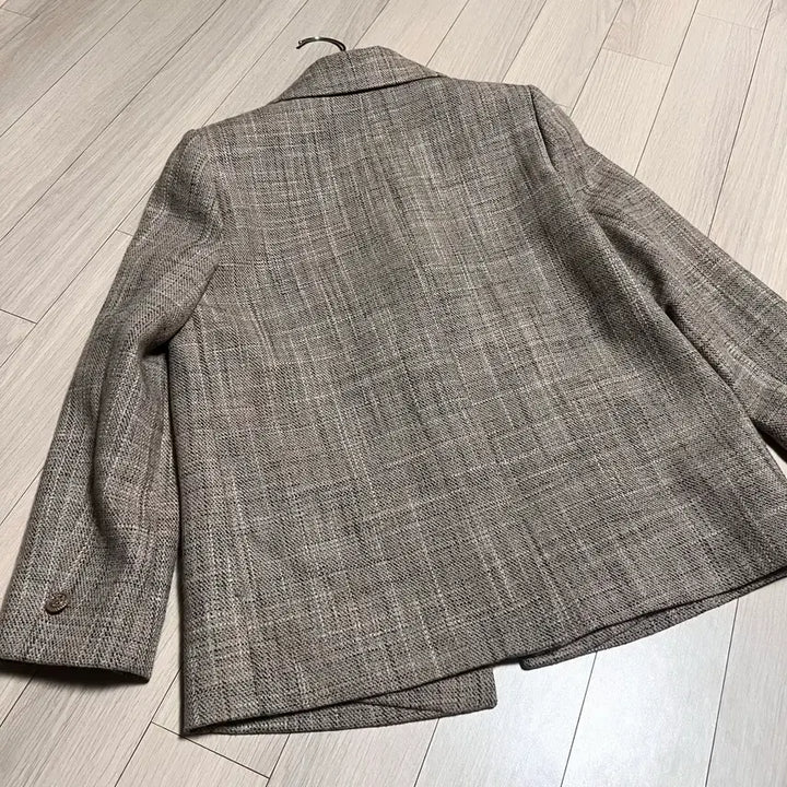 [BUNJANG] On&amp;On Wool Blend Single Jacket - Beige / 21년 온앤온 이태리소재 울 혼방 아웃포켓 싱글 자켓 베이지올드머니룩정장