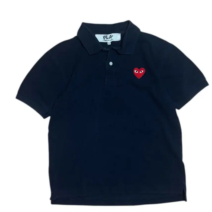 [SOLD OUT] 꼼데가르송 플레이 하트 정품 반팔 카라티