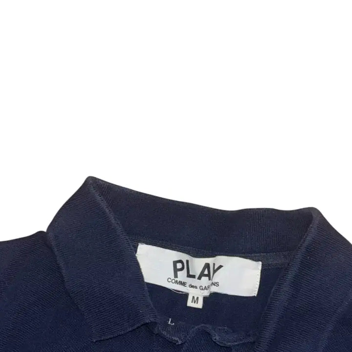 [SOLD OUT] 꼼데가르송 플레이 하트 정품 반팔 카라티
