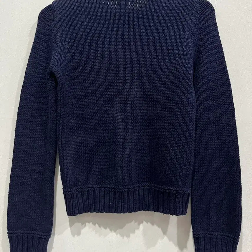 [BUNJANG] Polo Ralph Lauren US Flag Knit Sweater Navy M / 폴로 랄프로렌 성조기 니트 네이비 M 매장판