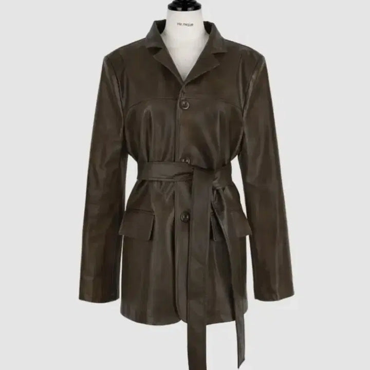 [BUNJANG] Hiniqu Leather Jacket / 히니크 레더 자켓