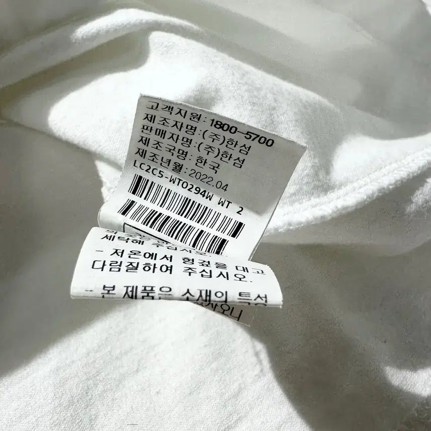 [SOLD OUT] [여M-L] 랑방 컬렉션 비딩 프린트 반팔 티셔츠