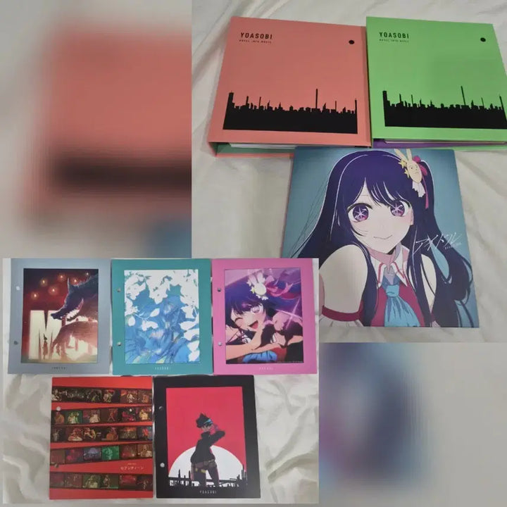 [BUNJANG] YOASOBI Album Bundle Set / 요아소비 앨범 더 북1,2 아이돌 앨범, 특전 인덱스 5종 일괄