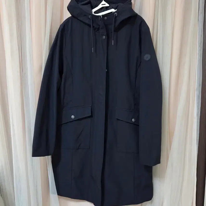 [BUNJANG] Juicy Couture Long Hooded Outerwear / [새상품] 쥬시꾸뒤르 봄가을 롱 아우터